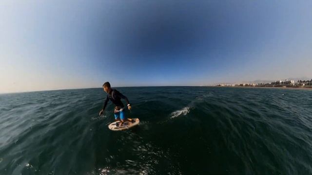 10k prone downwind run with Foil Drive смотреть онлайн