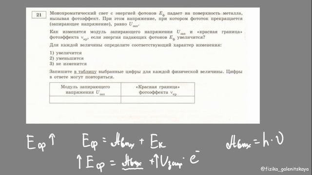 ФИЗИКА ЕГЭ-2022. Вариант 4. ЗАДАНИЯ 20-23 смотреть онлайн