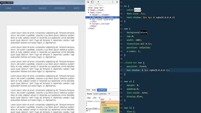 Vanilla JavaScript Sticky Nav - #JavaScript30 24/30 смотреть онлайн