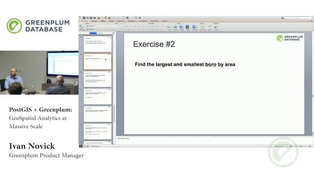 GeoSpatial Analytics at Massive Scale: PostGIS + Greenplum смотреть онлайн