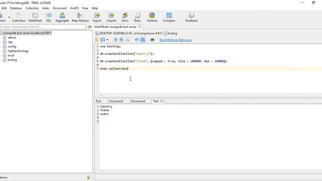 MongoDB Tutorial - Create collection in mongoDB | Drop collection in mongodb смотреть онлайн