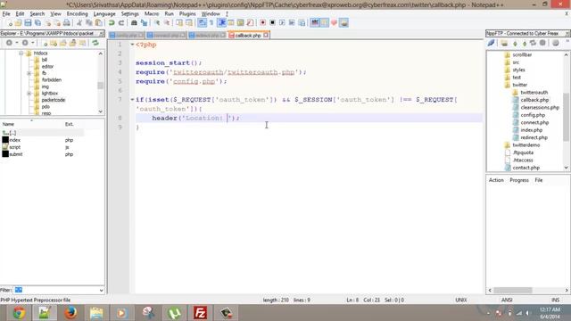 Login and Get Name of User From Twitter using PHP смотреть онлайн