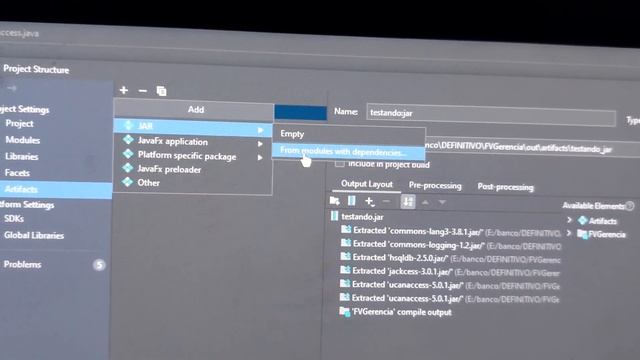Realizando conexão com banco de dados após gerar .jar executável смотреть онлайн