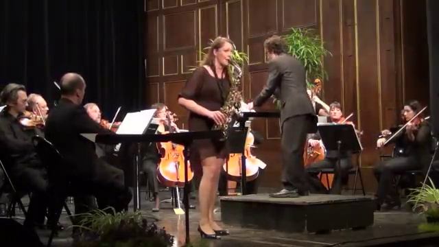 Glazunov - Saxophone Concerto in E-flat op.109, Paulina Marta Kulesza, Part II смотреть онлайн