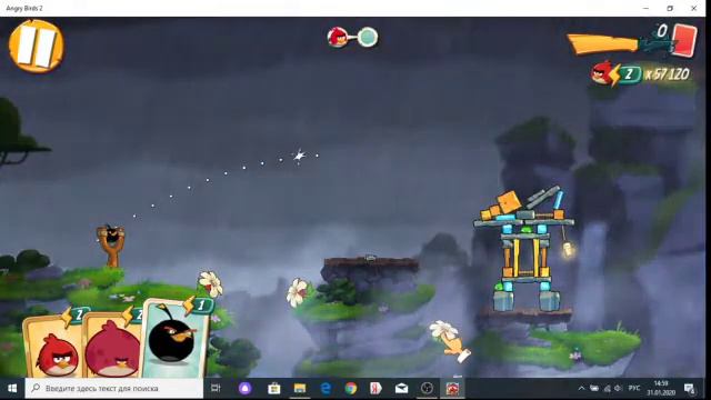 Angry Birds 2: #2 Продвижение по карьере спасания яиц. смотреть онлайн