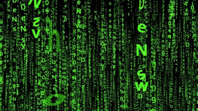Matrix Raining Code | Код Матричного дождя | Зеленый код смотреть онлайн
