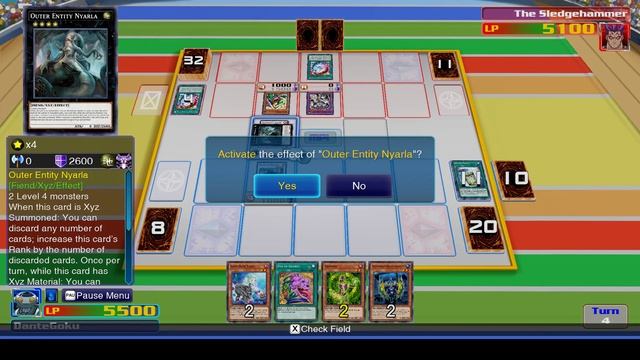 YuGiOh! LOTD Link Evolution - Outer Entity Gameplay смотреть онлайн