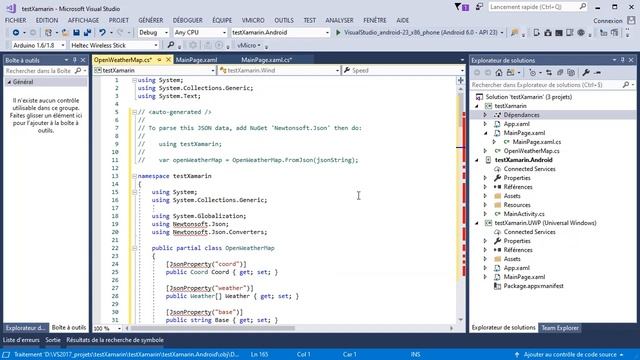 Xamarin Forms - Application météo partie 3 смотреть онлайн