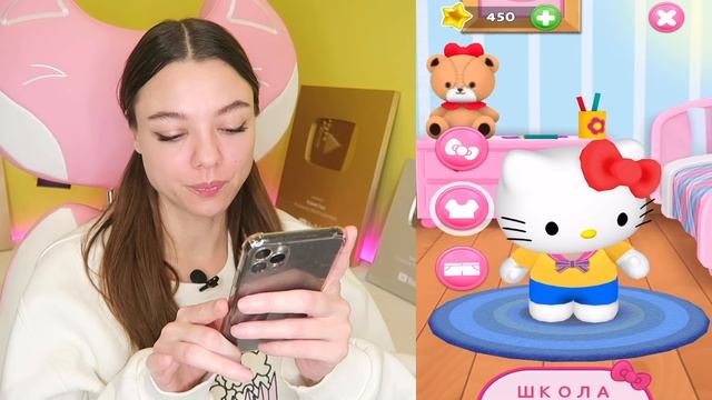 НЕ ИГРАЙ в ГОВОРЯЩУЮ ХЕЛЛОУ КИТТИ! Я ДОЛЖНА СЛОМАТЬ ЕЁ ИГРУ! Желейный КОТ пугает МЕНЯ смотреть онлайн