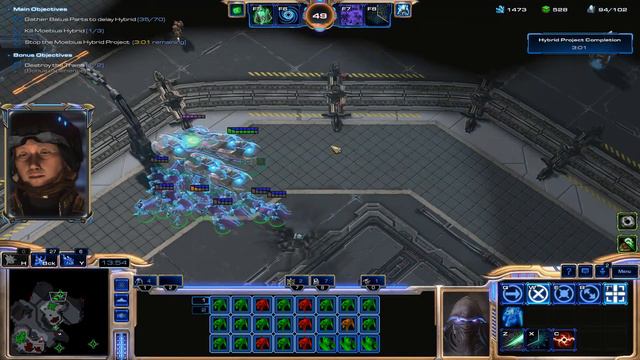 Starcraft 2 Co-op Brutal Mutation: Negative reinforcement [ Vorazun ] смотреть онлайн