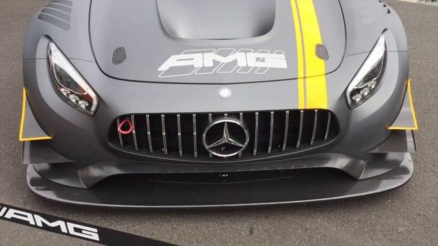 2016 Mercedes-AMG GT GT3 walkaround | MOTOR смотреть онлайн