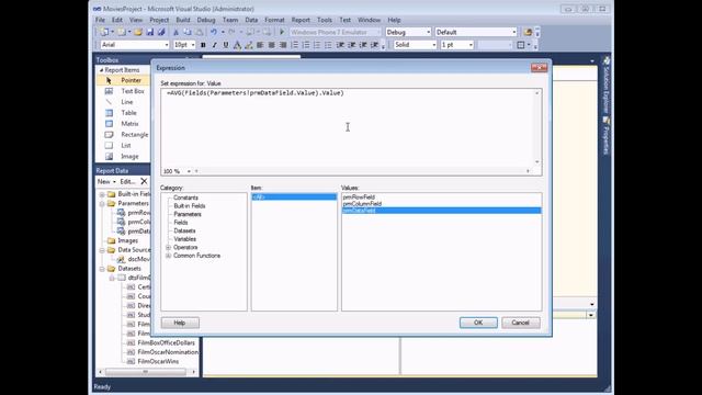 Reporting Services (SSRS) Part 21 - Pivot Table (Dynamic Matrix) смотреть онлайн