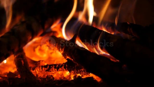 Огонь. Звуки костра. Для снятия стресса. Треск костра. Медитация. смотреть онлайн