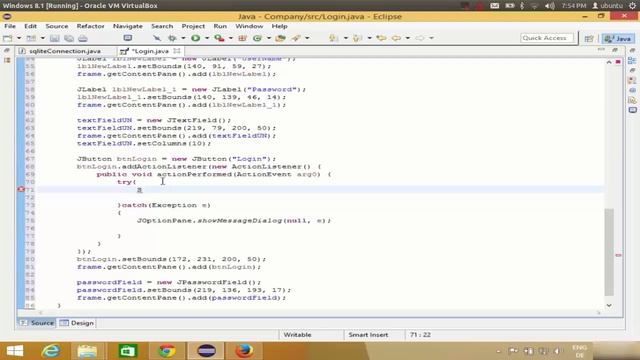 How to Create a Simple Login Form Using Java Swing GUI (Windows Builder) смотреть онлайн