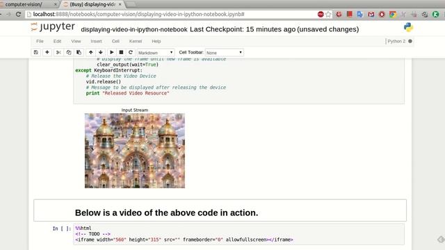 Displaying Video in IPython Notebook смотреть онлайн