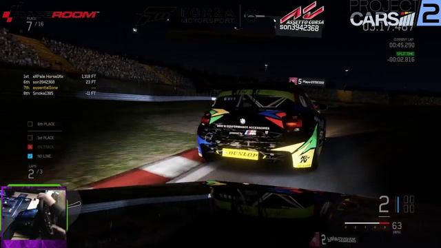 Forza MotorSports 6 Apex, Nurburgring, Night time, AMG45 TC смотреть онлайн