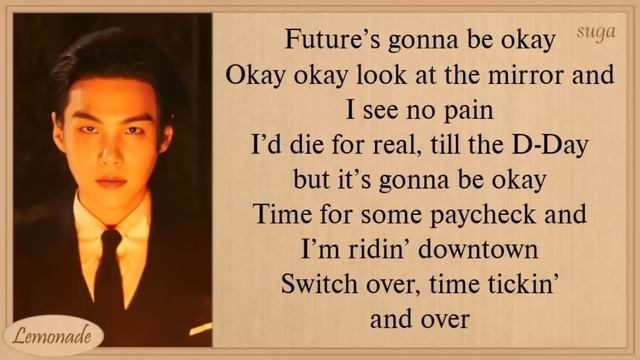 Agust D D-Day Easy Lyrics смотреть онлайн