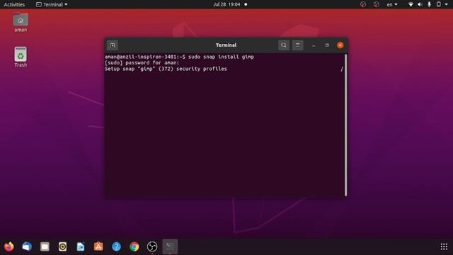 Install gimp in ubuntu 20.04/Linux tech смотреть онлайн
