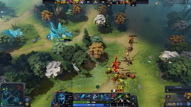 спор двух дотеров. dota 2 смотреть онлайн