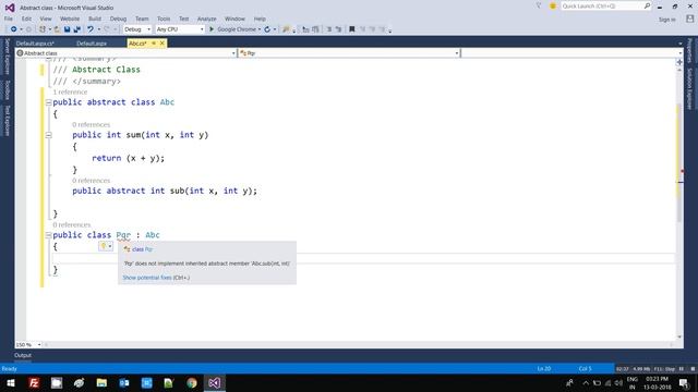 What is Abstract Class | C# Tutorial in Hindi | Lesson - 16 смотреть онлайн