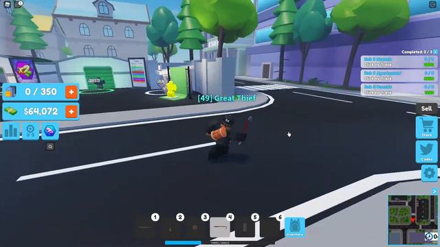 самая дорогая кровать в мире! robox Thief Simulator смотреть онлайн