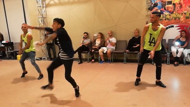 Johnny Vasquez solo shine @ Bahrain International Latin Bootcamp 2016. смотреть онлайн