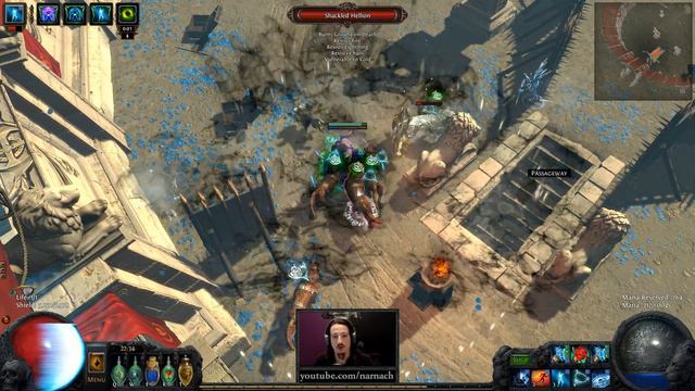 Switch to Chaos Innoculation & Arena Map - #62 - Frostbolt CI Crit Shadow - Path of Exile (v2.3.2b) смотреть онлайн