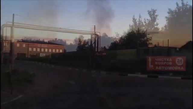 В Городке-17 снова жгут мусор смотреть онлайн