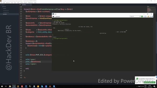 PHP: crawler e web scraping (3/4) смотреть онлайн