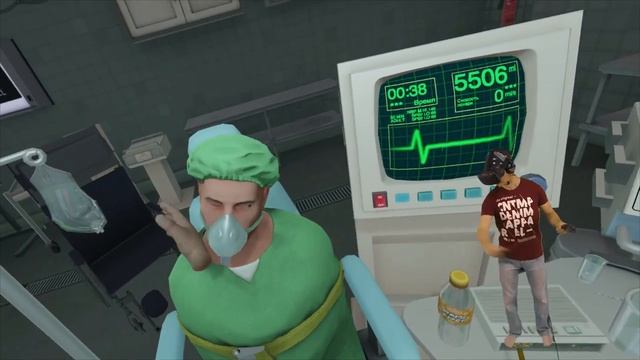 ЗАМЕНА МОЗГА И ГЛАЗ в Surgeon Simulator VR ВИРТУАЛЬНОЙ РЕАЛЬНОСТИ с HTC Vive смотреть онлайн