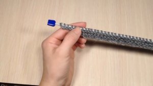 Шапка бини шапка чулок спицами МК очень просто!