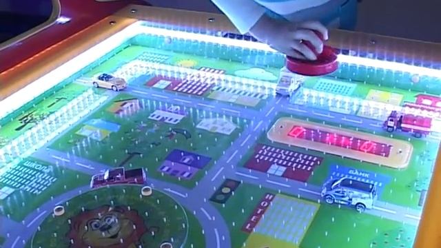 Аэрохоккей детский "Машинка" смотреть онлайн