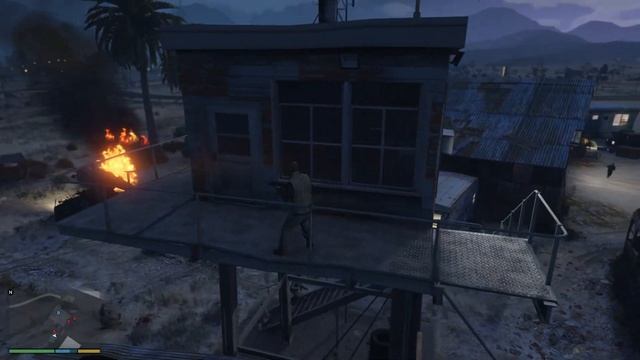 GTA 5 - Mission #4 Gamplay - Nervous Ron [100% Gold Medal Walkthrough] | 4K 60fps смотреть онлайн