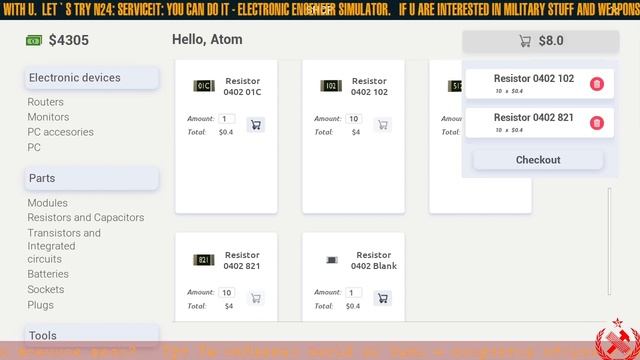 ⤷ Симулятор электрика электронщика ⚡ IT service sim ⚡24⚡RU/EN⚡ ServiceIT ⟳ смотреть онлайн