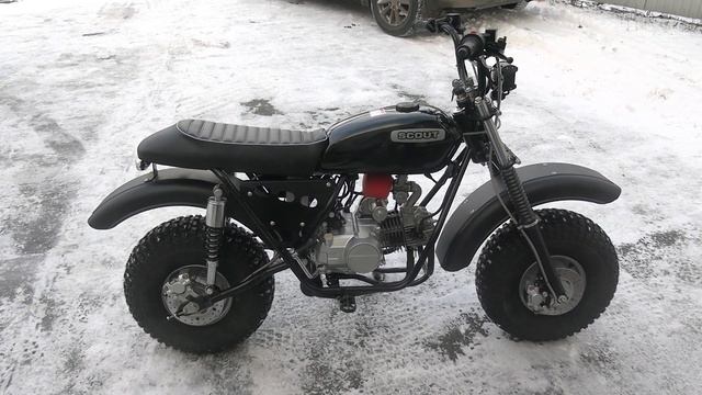Мотоцикл "Сафари-4". "Сафари" с горизонтальным двигателем. смотреть онлайн