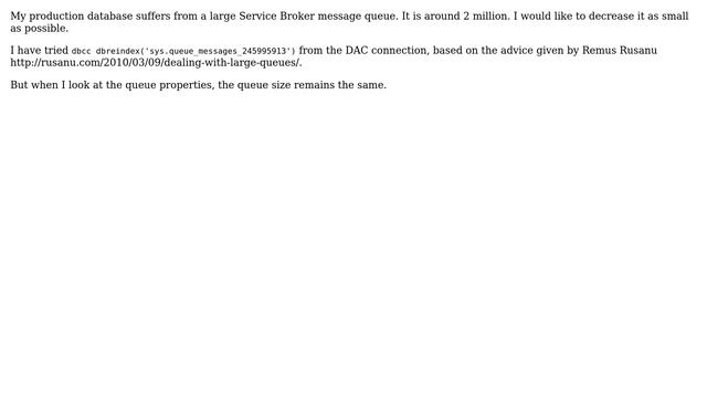 Databases: High Service Broker queue смотреть онлайн