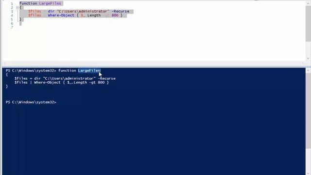 Функции в Powershell смотреть онлайн