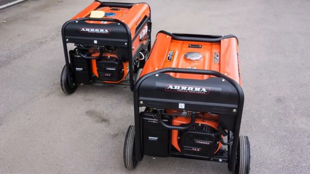 Генераторы Aurora AGE 6500 DSX и 7500 DSX