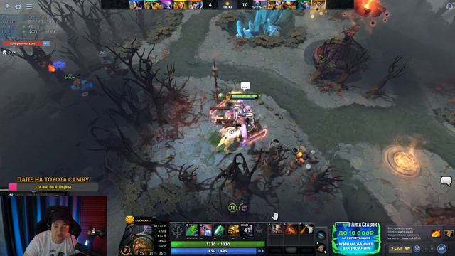 ГОЛОВАЧ ПРОСИТ ЗАФАРМИТЬ ЖЕТОНЫ РОЛЕВОГО ПОИСКА 🔥 LenaGol0vach Dota 2 смотреть онлайн