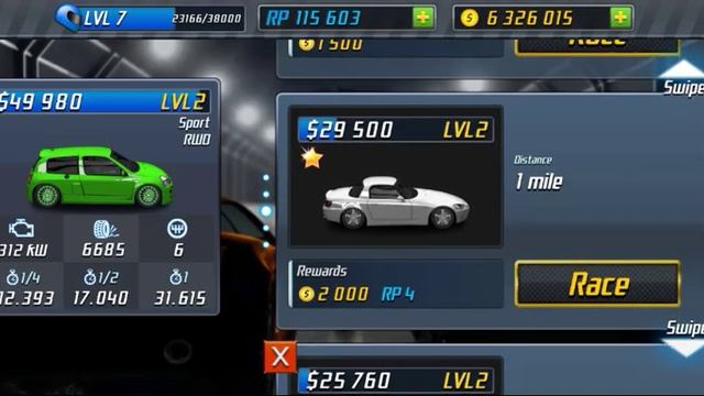 Drag Racing: Tune Car Clio V6 Sport For 3 Career Stage (Level 1, 2, 3) V.2.0 смотреть онлайн