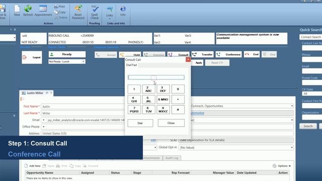 Oracle Service Cloud CX to Cisco Call Center (UCCE or UCCX) CTI Connector смотреть онлайн