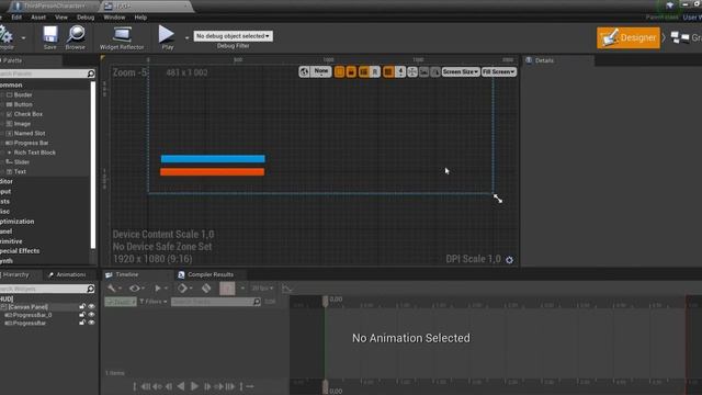 Создание пользовательского интерфейса в Unreal Engine 4 смотреть онлайн