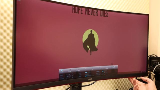 Cu monitorul asta vezi dupa colt! AOC Gaming CU34G2G1 смотреть онлайн