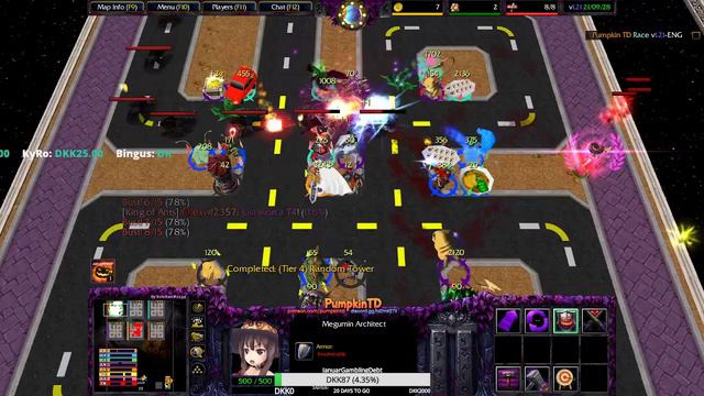 Warcraft 3 How to Pumkin TD смотреть онлайн
