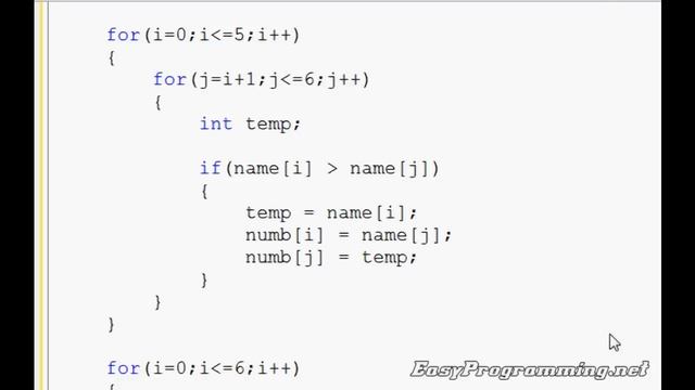 Easy Programming - Beginner C++ Tutorials - The Index Sort (24) смотреть онлайн