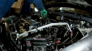 Авторемонт Как снять  гбц на ниссан GA15 de. Как притереть головку. В гаражных условиях..mp4