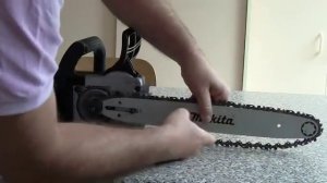 How to assemble the Makita chainsaw UC3530A