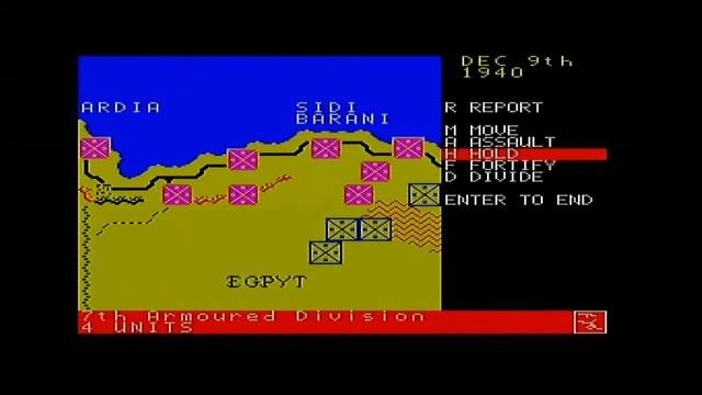 ZX Spectrum Vega Games - Desert Rats смотреть онлайн