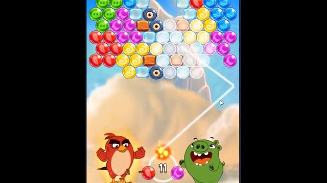 Angry Birds POP 2 Level 133 - NO BOOSTERS 😠🐦📌 | SKILLGAMING ✔️ смотреть онлайн