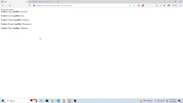 Cómo Mostrar Datos de MySQL con PHP y XAMPP - Extracción y Visualización || YoSoy_Programador смотреть онлайн